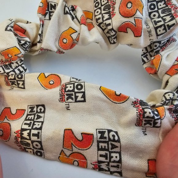 Vintage Hair Scrunchie Cartoon Network Nascar #29 Wacky Racing Advertising - Picture 4 of 4